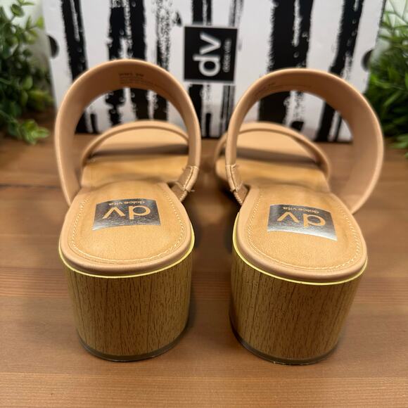 DV by Dolce Vita Women's Sharona Block Heel Sandals Size 10 - Picture 5 of 7